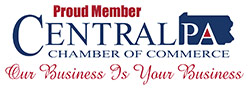 Proud Member Central PA Chamber of Commerce